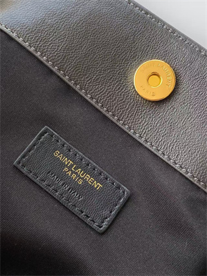 Y.S.L Jamie Shopping Bag Small In Lambskin Grey Color