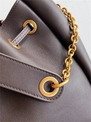 Y.S.L Bucket Bag In Fondant Calfskin