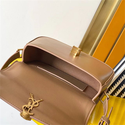 Y.S.L SOLFERINO Mini IN BOX SAINT LAURENT Lt Hazelnut Color