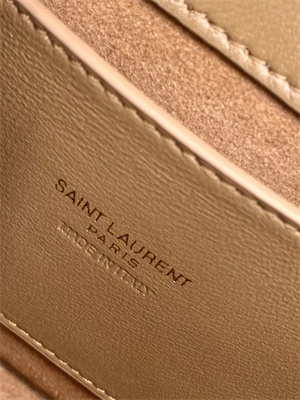 Y.S.L SOLFERINO Mini IN BOX SAINT LAURENT Lt Hazelnut Color