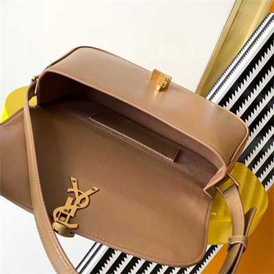 Y.S.L SOLFERINO Small IN BOX SAINT LAURENT Lt Hazelnut Color