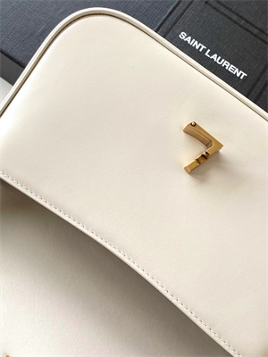 Y.S.L SOLFERINO Small IN BOX SAINT LAURENT White Color