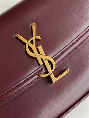 Y.S.L SOLFERINO Small IN BOX SAINT LAURENT ROUGE CABERNET Color