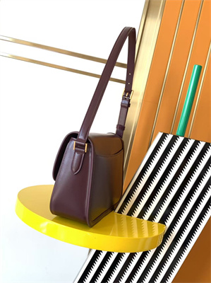 Y.S.L SOLFERINO MEDIUM IN BOX SAINT LAURENT ROUGE CABERNET Color