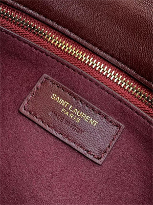 Y.S.L SOLFERINO MEDIUM IN BOX SAINT LAURENT ROUGE CABERNET Color